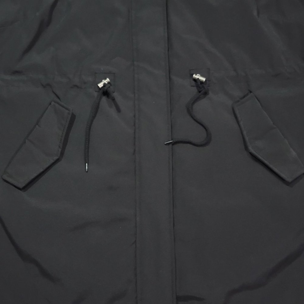 Levis Womens Faux Fur Lined Hooded Parka Jacket Sz 4X - Picture 3 of 10